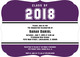 Purple Class Of Graduation Invitations Image 3 of 5